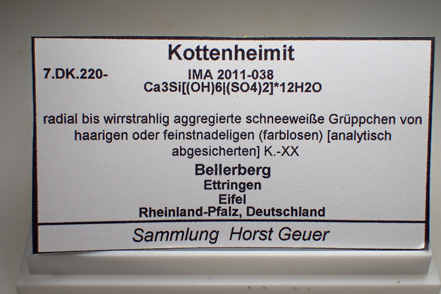 Kottenheimite