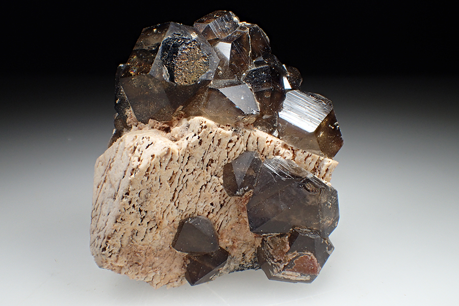 Smoky Quartz & Orthoclase