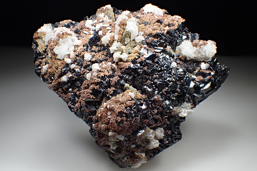 Sphalerite Siderite & Calcite