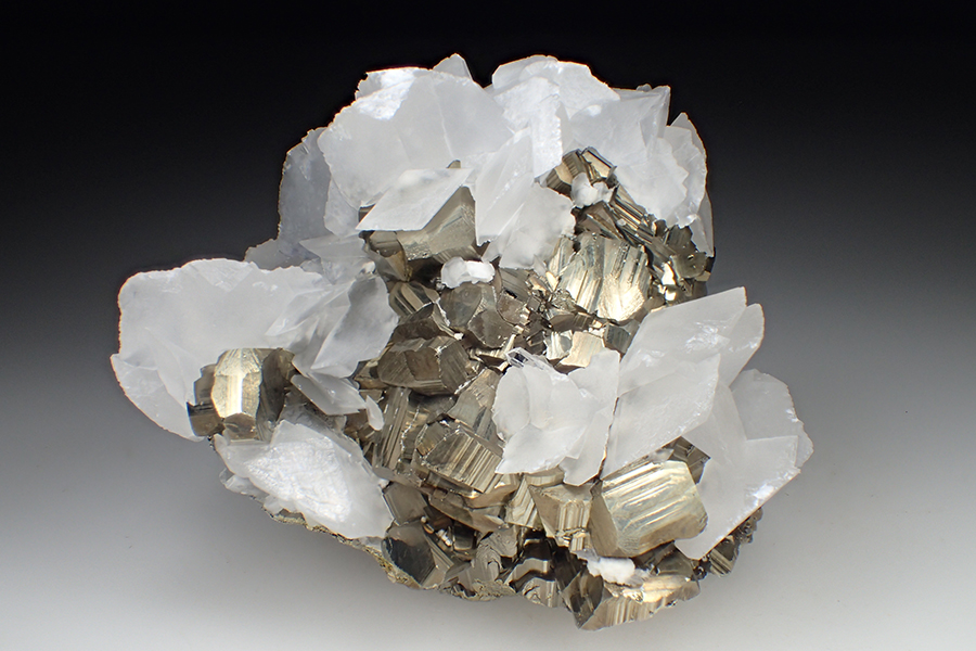 Pyrite Calcite & Pyrrhotite