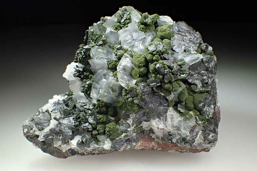 Calcite & Mottramite