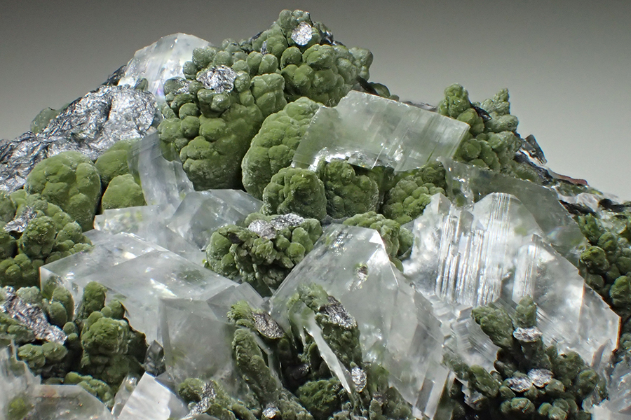 Calcite & Mottramite