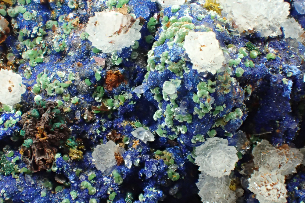 Ludjibaite Azurite & Aragonite