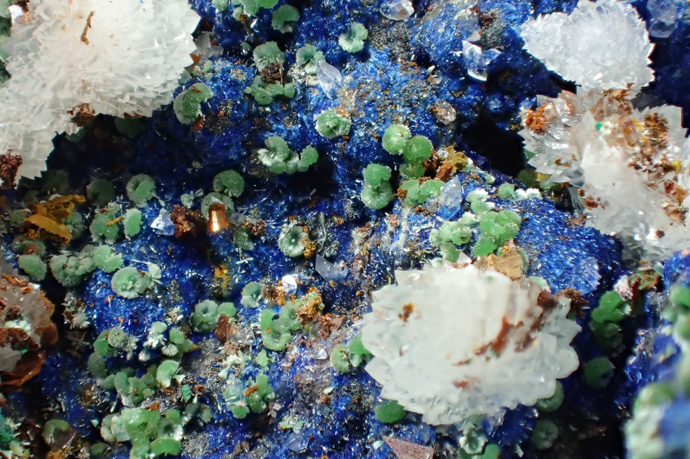 Ludjibaite Azurite & Aragonite