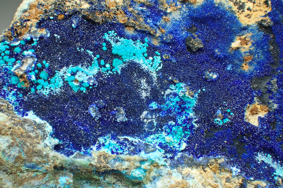 Theisite & Azurite