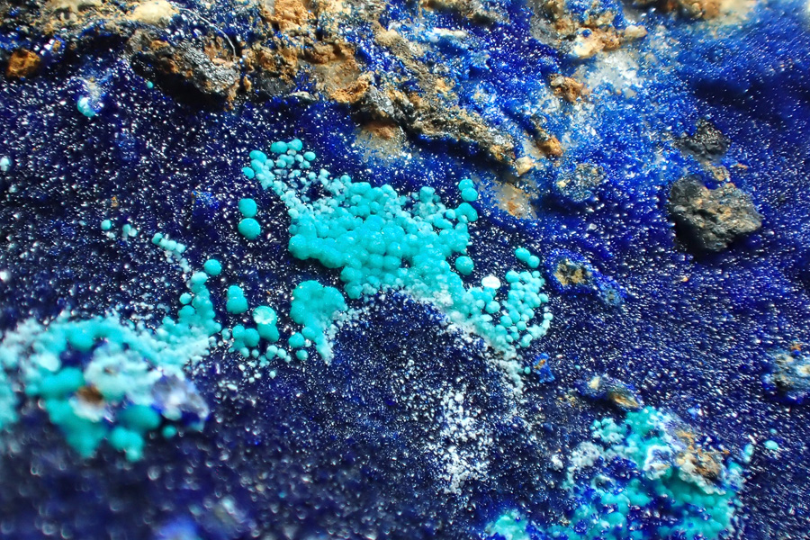 Theisite & Azurite