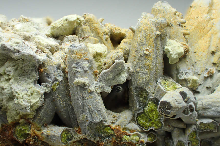 Pyromorphite & Phosphohedyphane