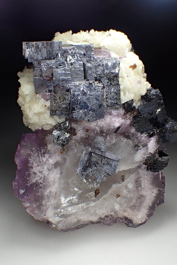 Fluorite Baryte Sphalerite & Galena