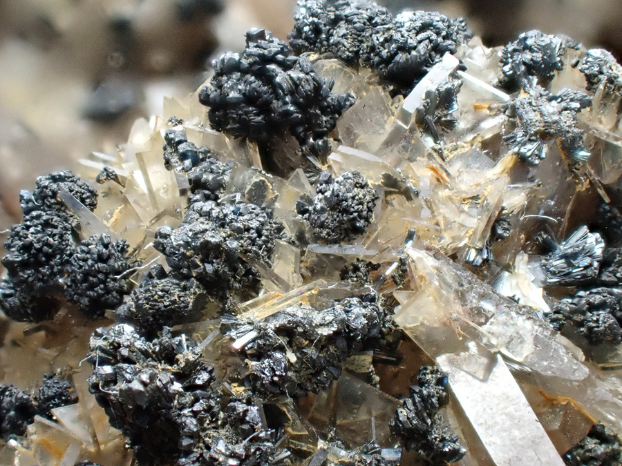 Baryte & Stibnite