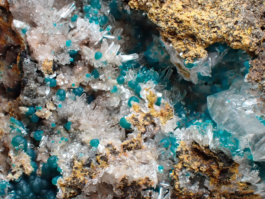 Rosasite & Hemimorphite