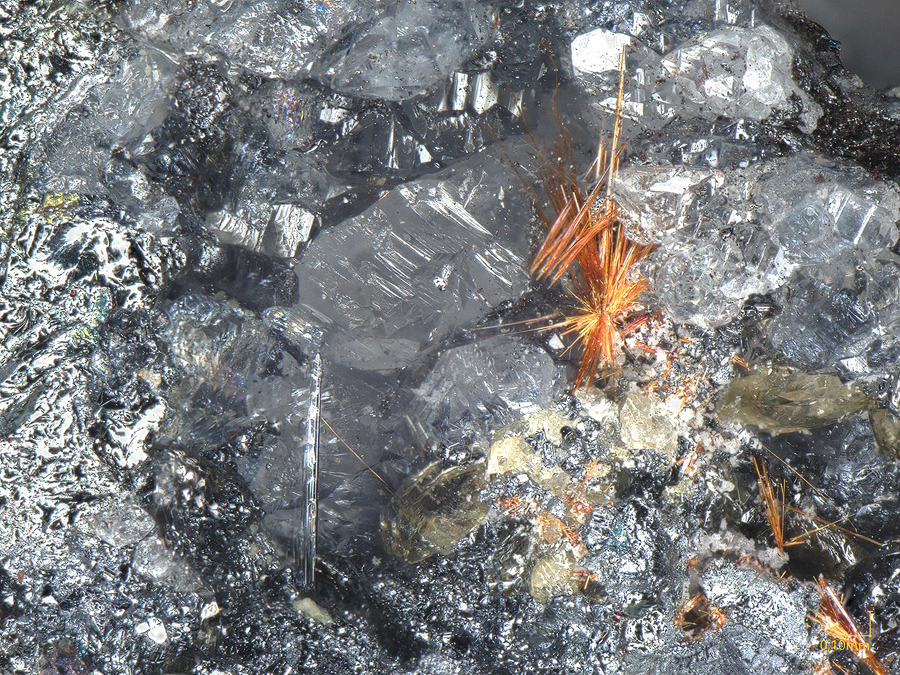 Ludlockite & Stolzite & Leiteite
