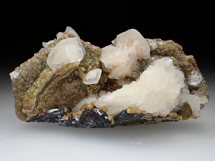 Siderite Pyrrhotite & Calcite