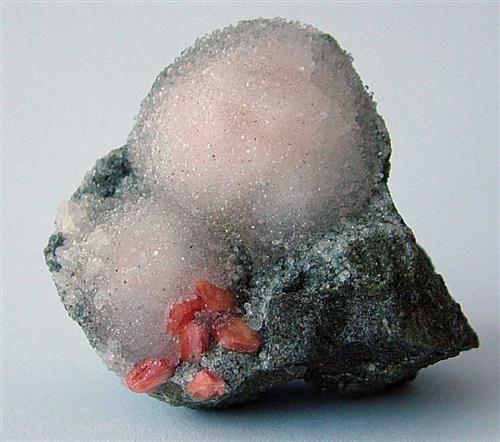 Natrolite On Gmelinite