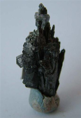Stibnite With Calcite
