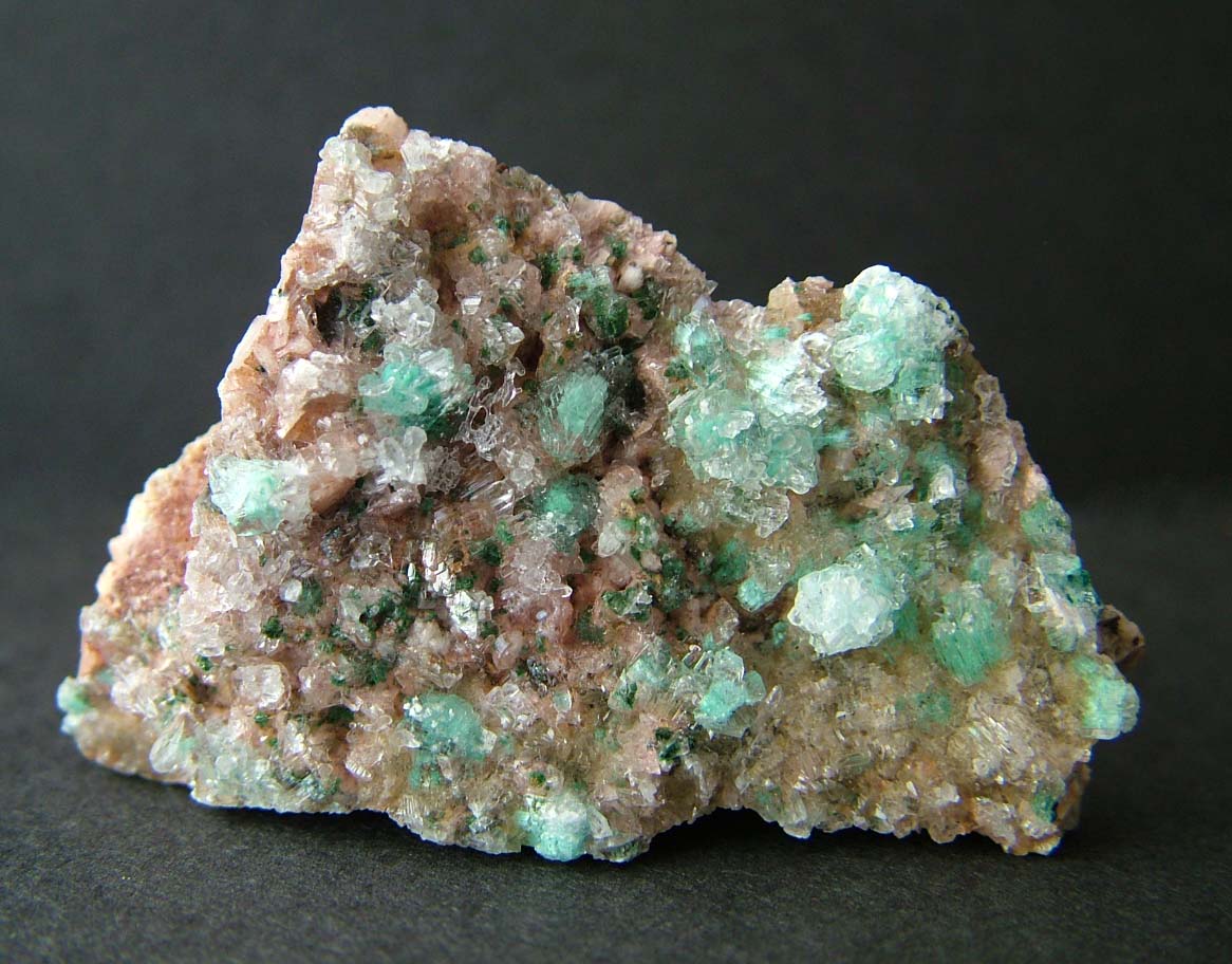 Devilline With Selenite On Ankerite