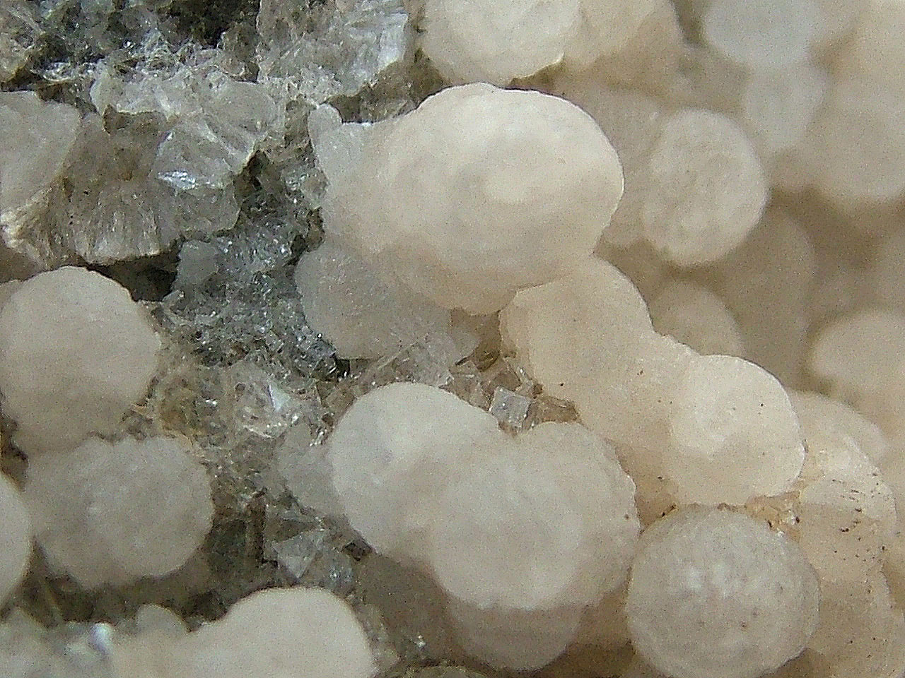 Thomsonite With Chabazite
