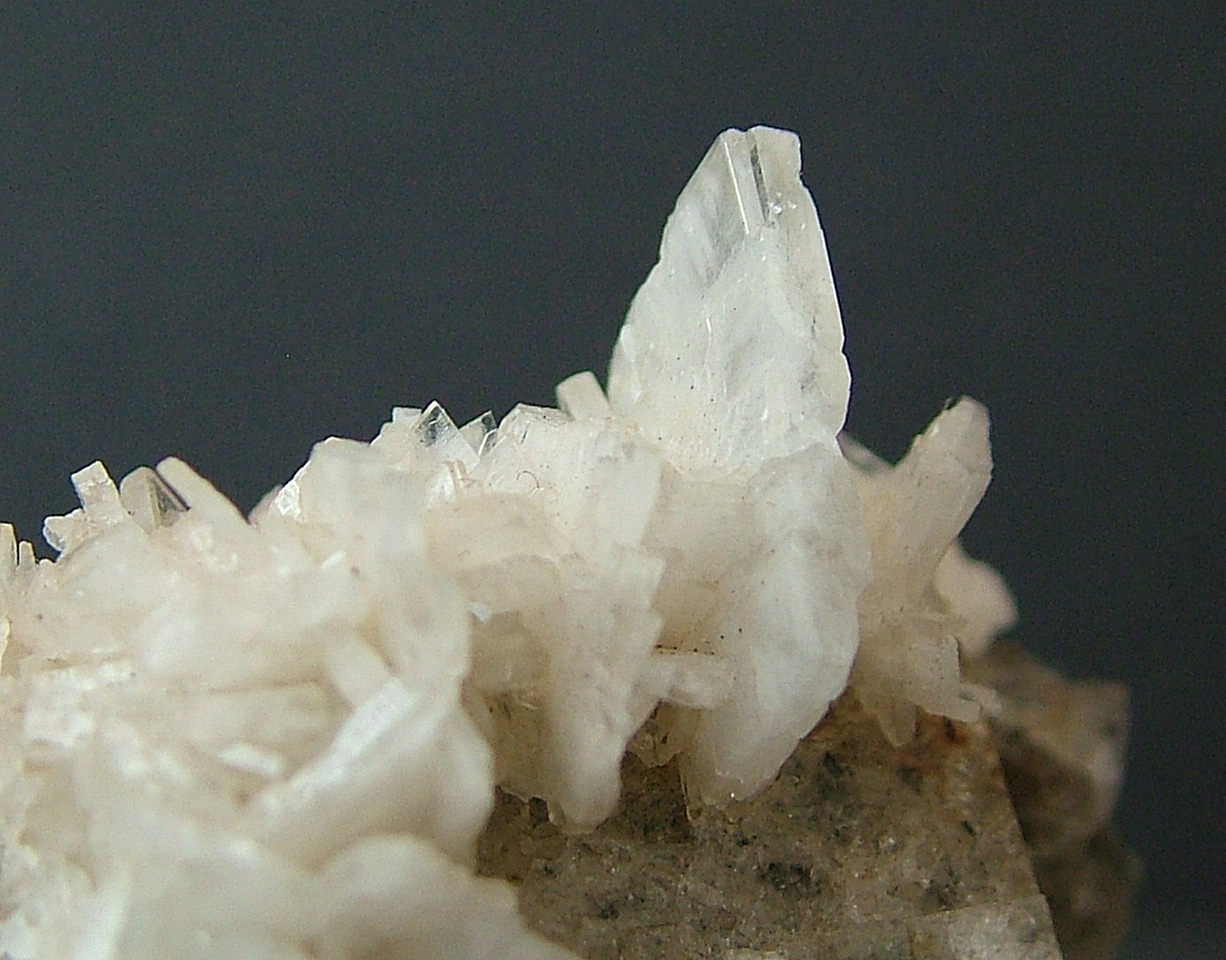 Baryte On Fluorite