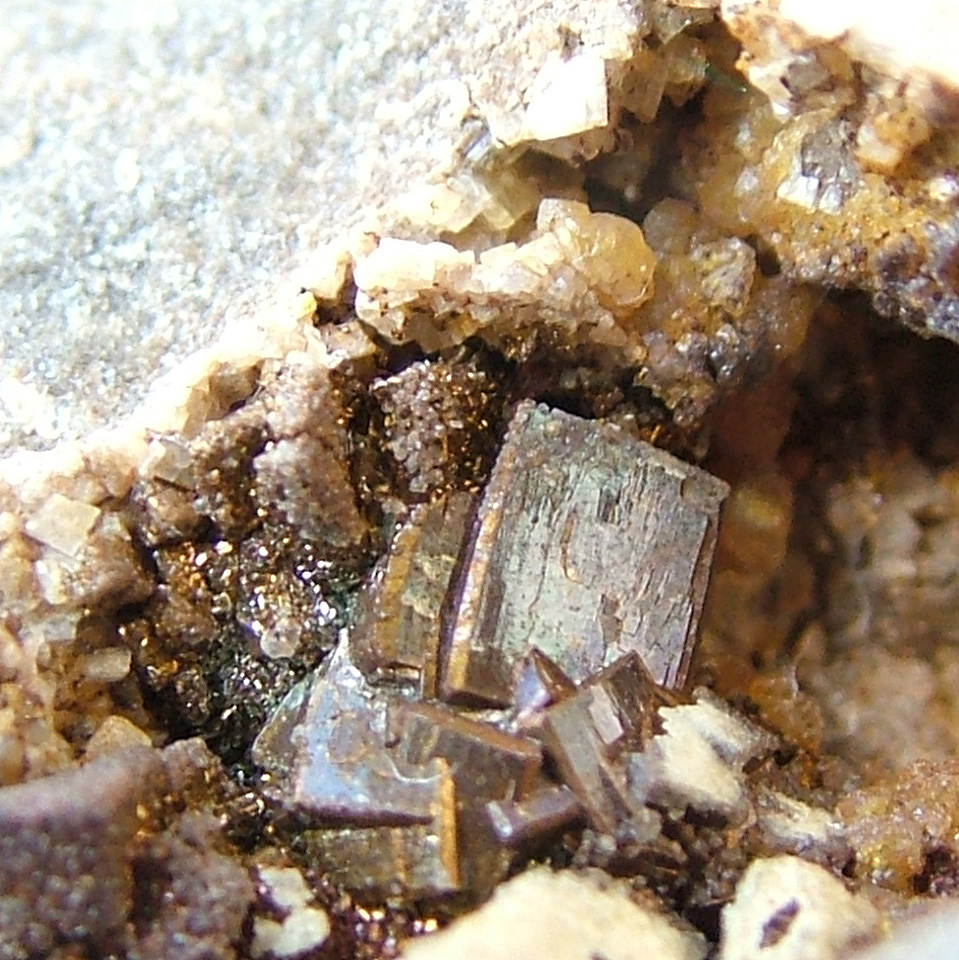 Fluorite With Pyrite