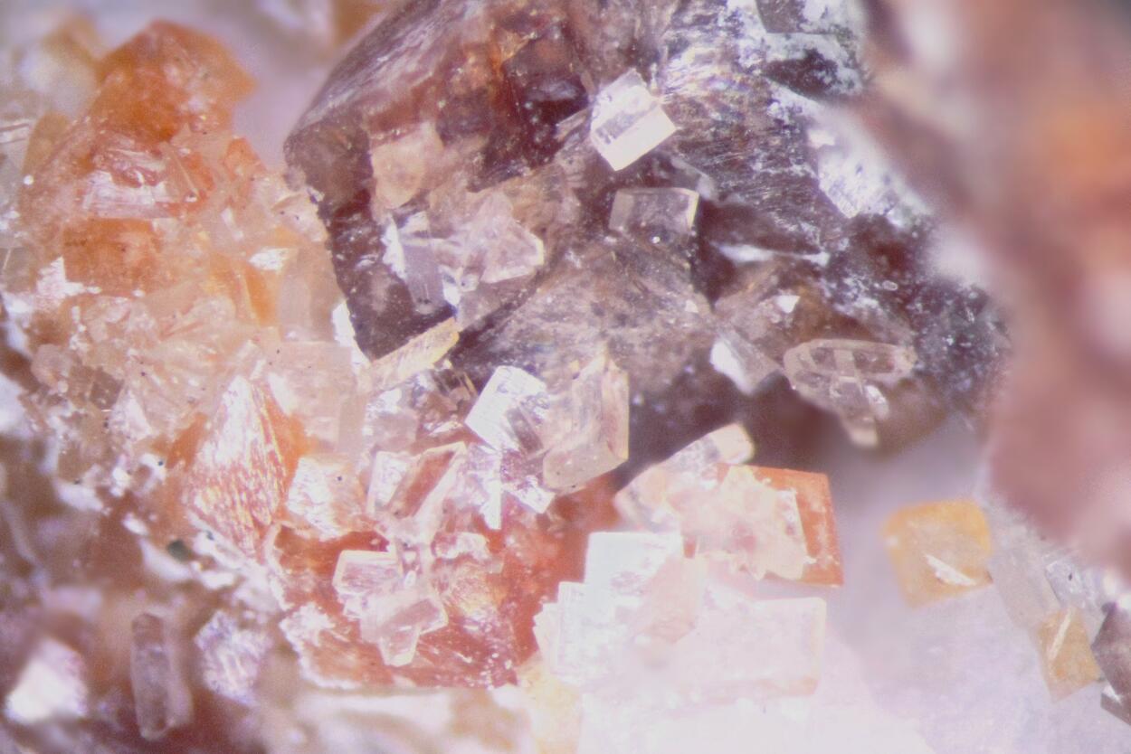 Nenadkevichite & Rhodochrosite