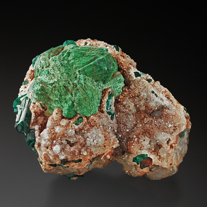 Cuprite Malachite & Dioptase