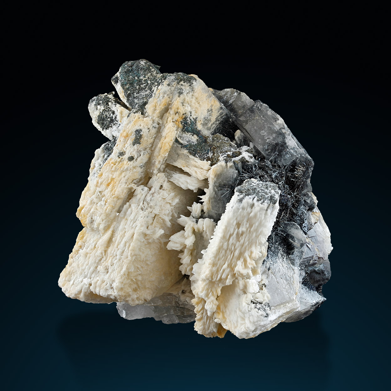 Baryte & Stibnite