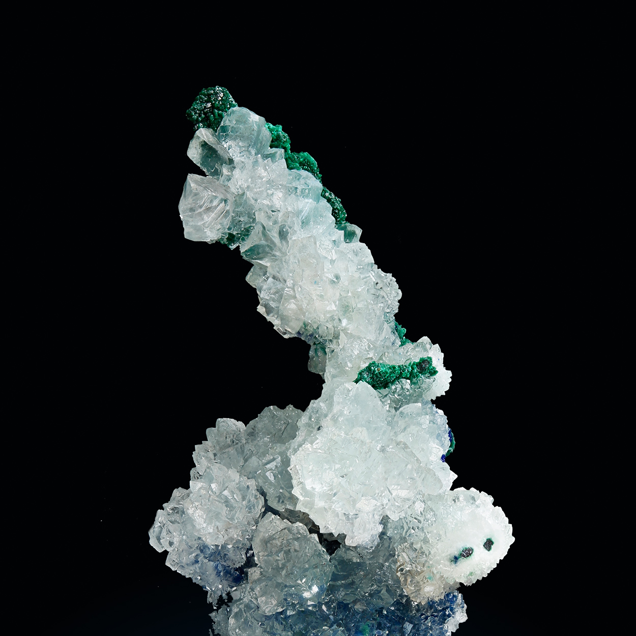 Calcite Azurite & Malachite