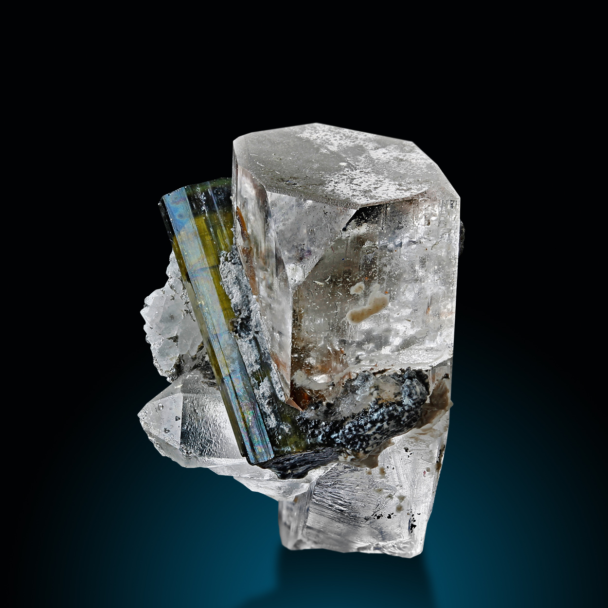 Topaz Tourmaline & Quartz