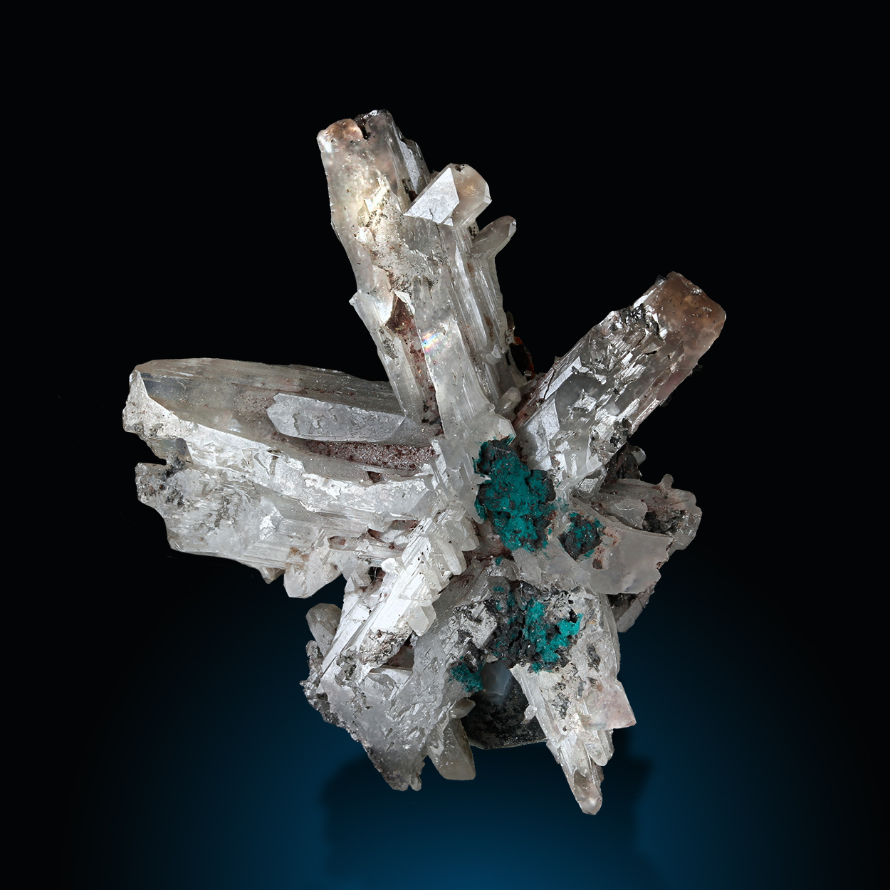 Cerussite & Rosasite