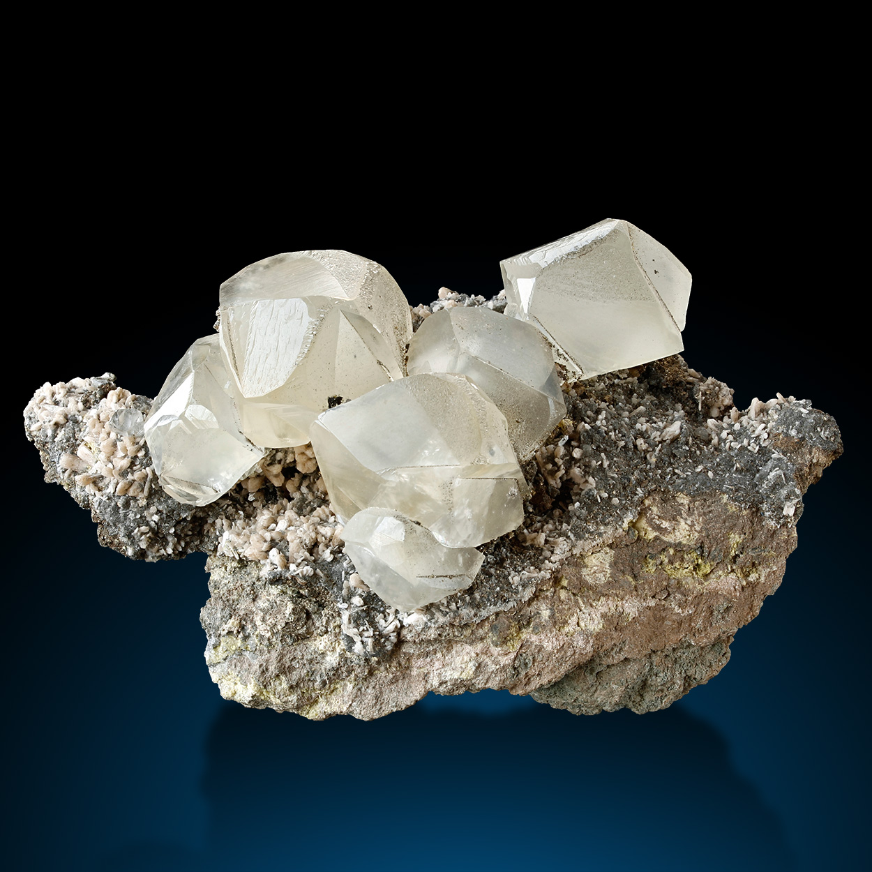 Calcite & Stellerite