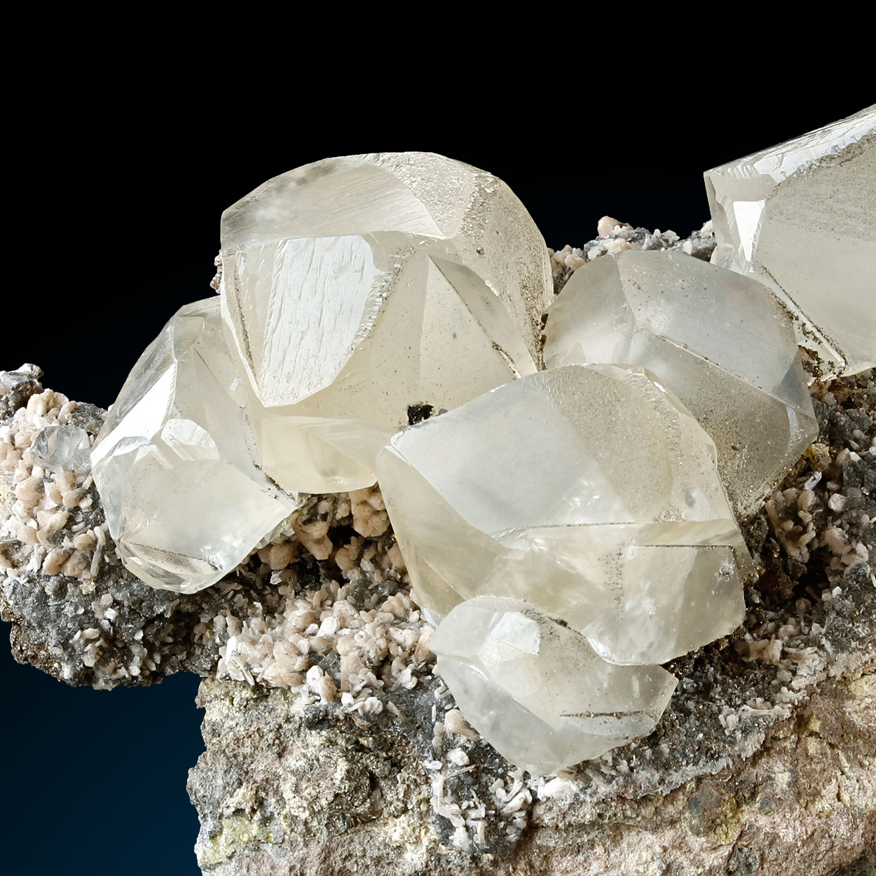 Calcite & Stellerite