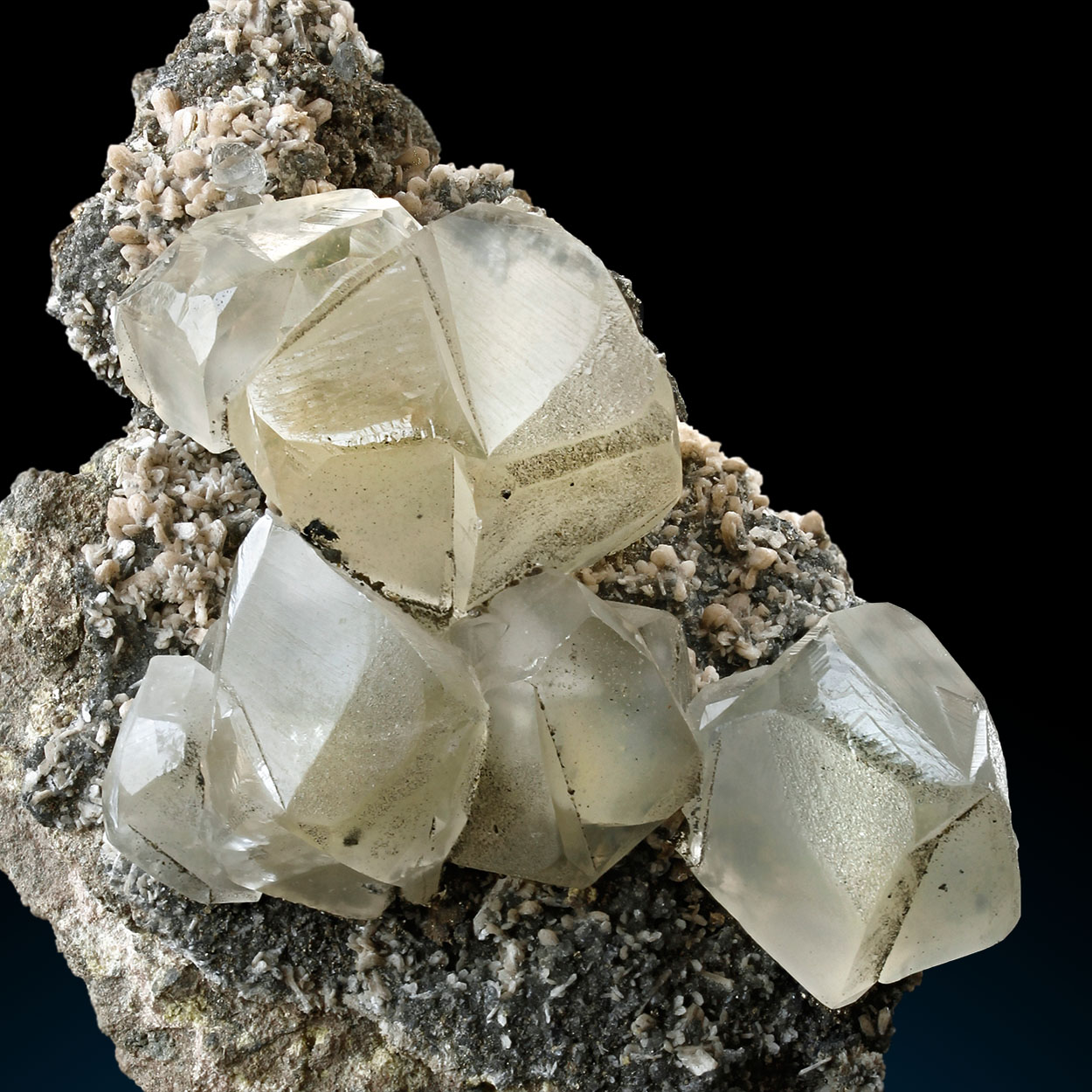 Calcite & Stellerite