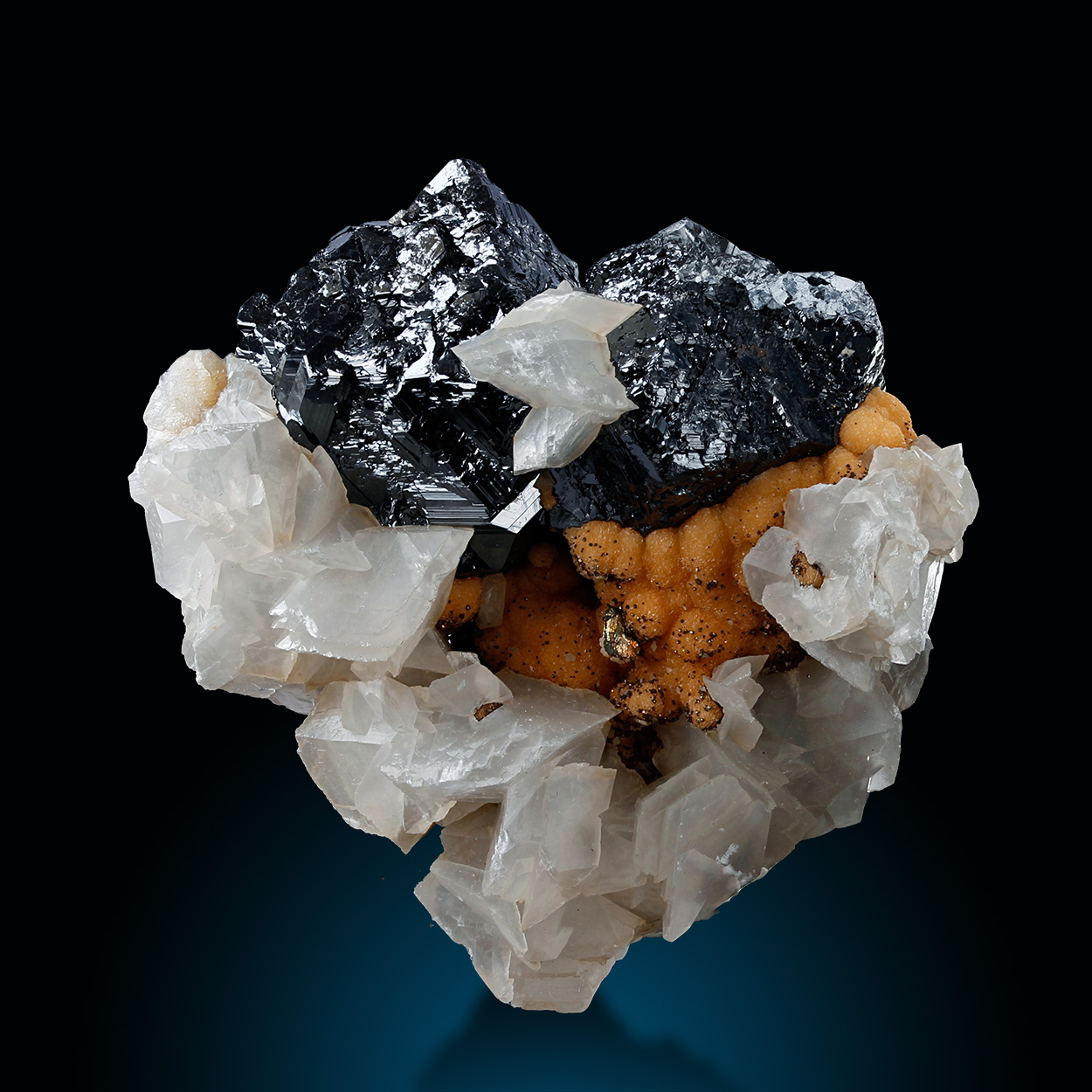 Sphalerite Calcite & Siderite