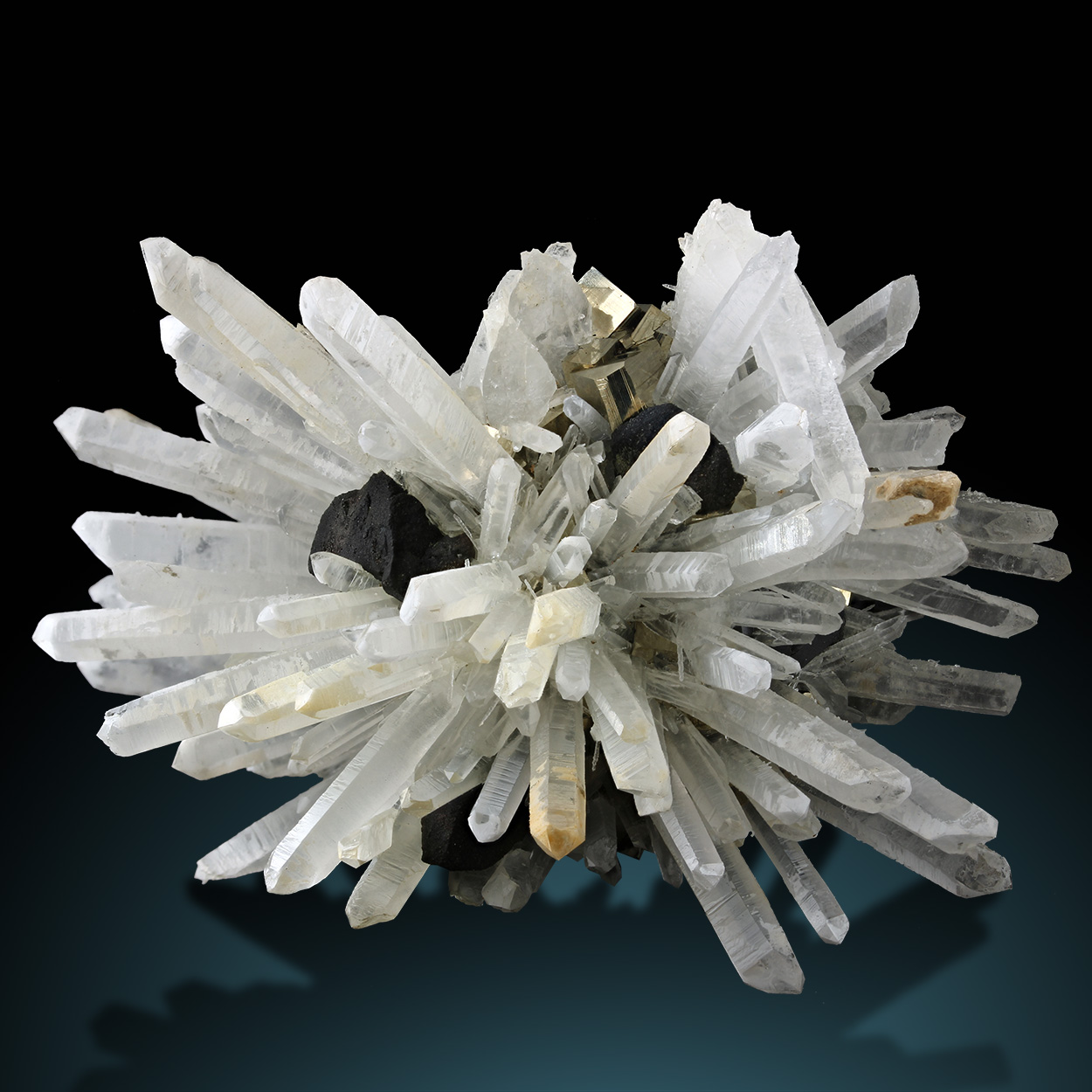 Tetrahedrite & Quartz