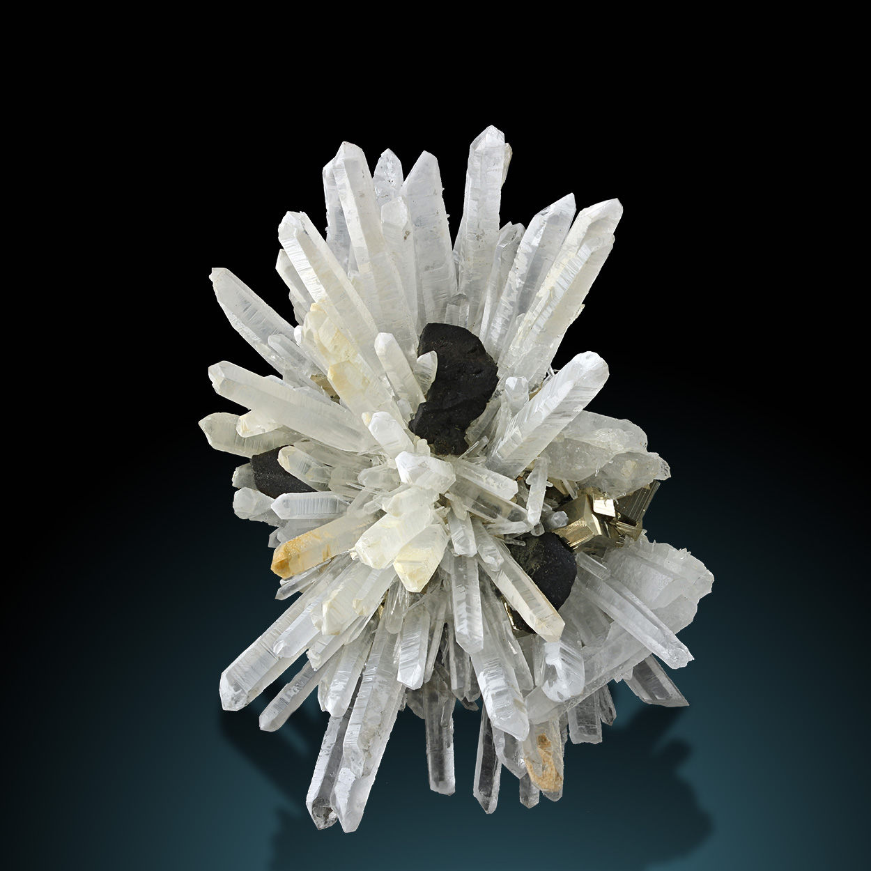 Tetrahedrite & Quartz