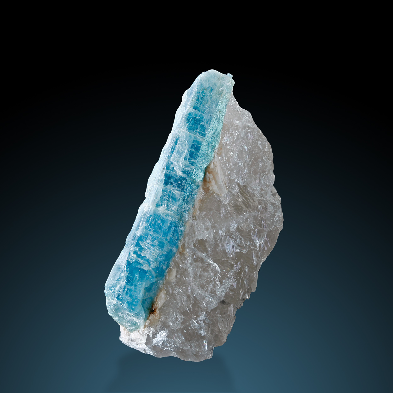 Aquamarine & Quartz