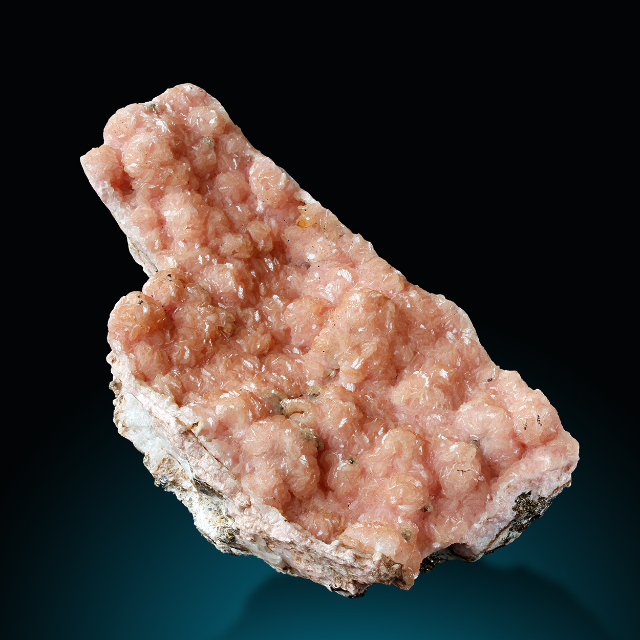 Rhodochrosite & Quartz