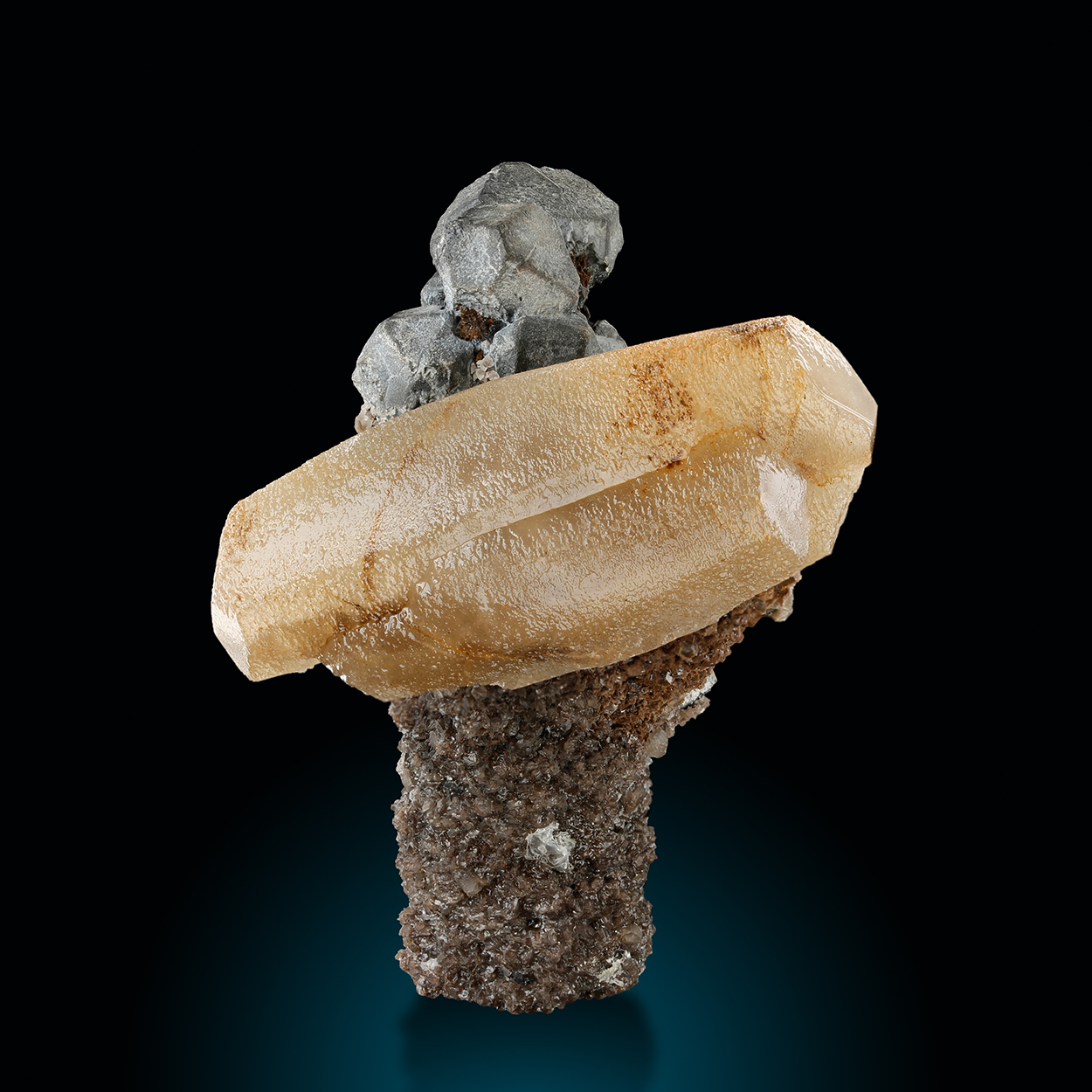 Calcite Galena & Siderite