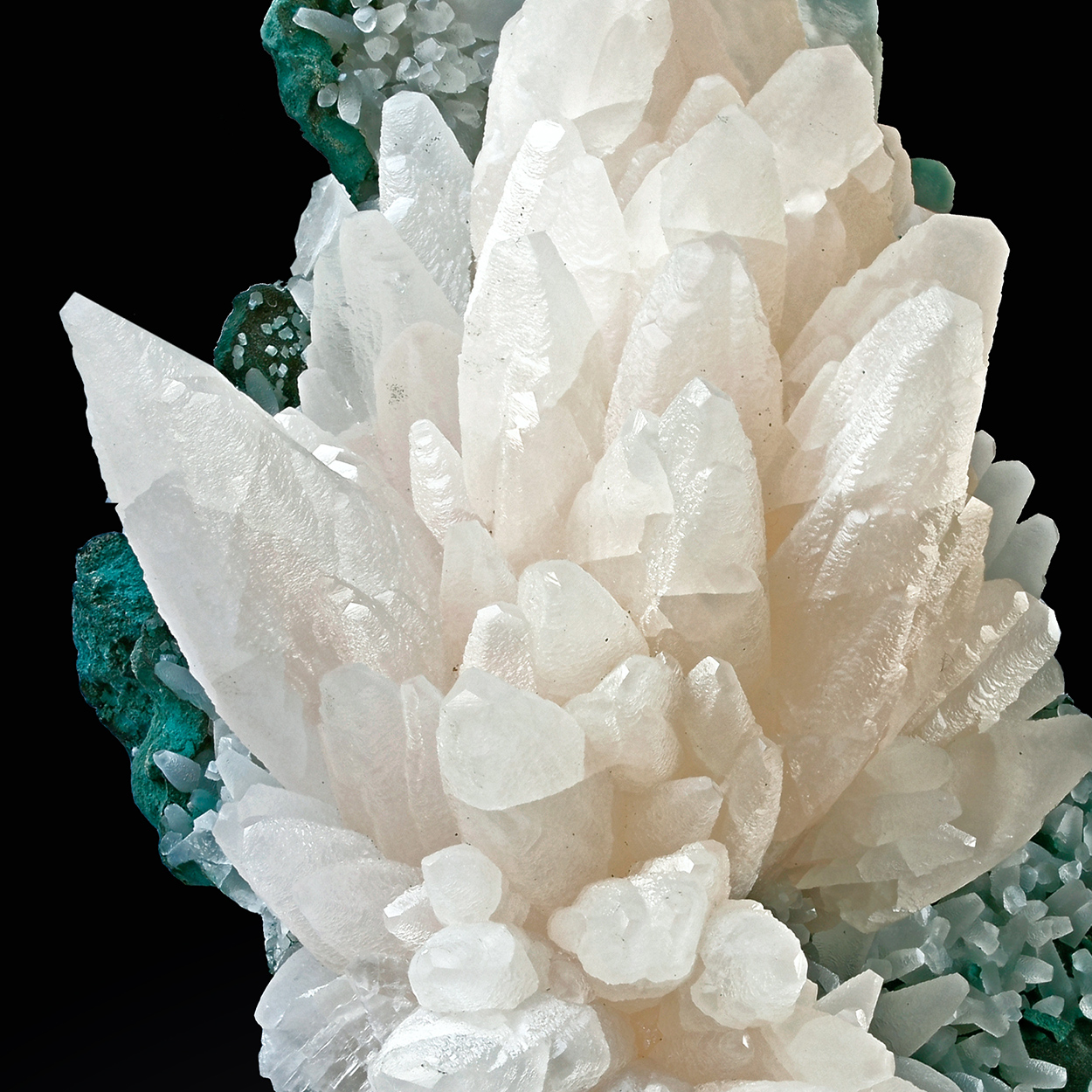 Calcite & Celadonite