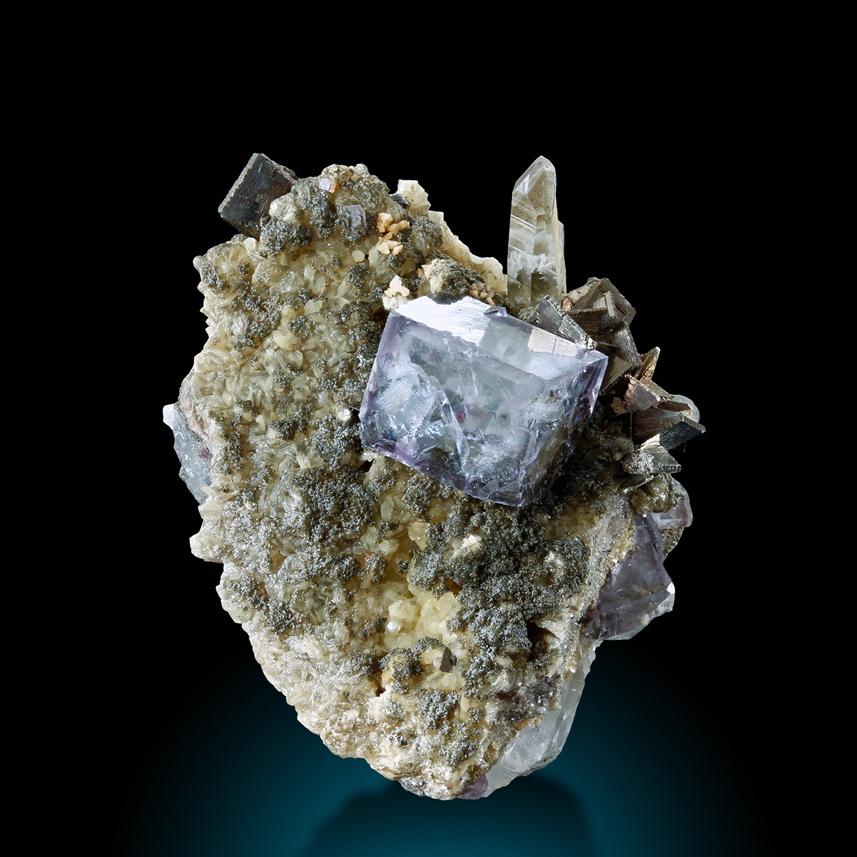 Fluorite & Quartz