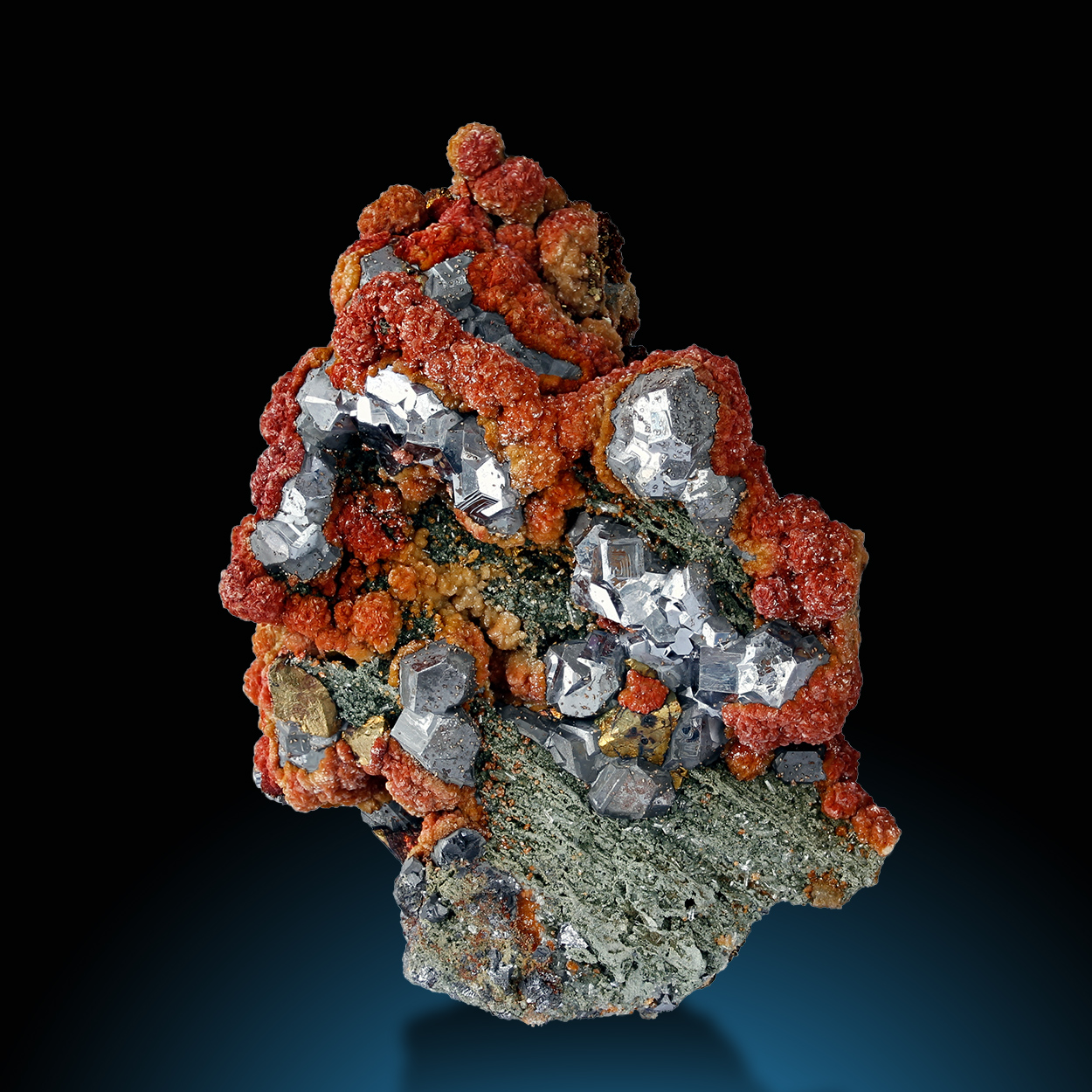 Galena & Siderite