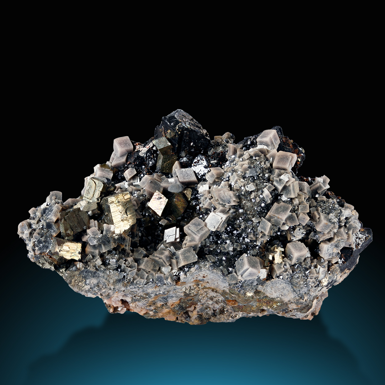 Arsenopyrite Pyrite Sphalerite & Calcite