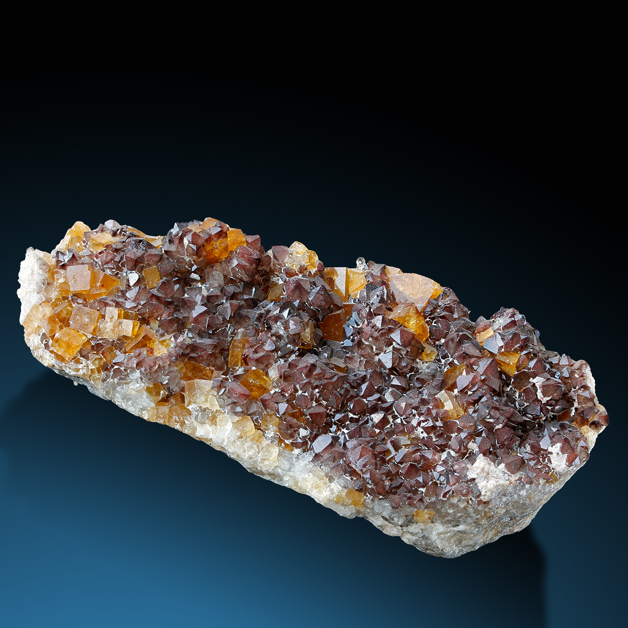 Fluorite With Quartz Var Eisenkiesel