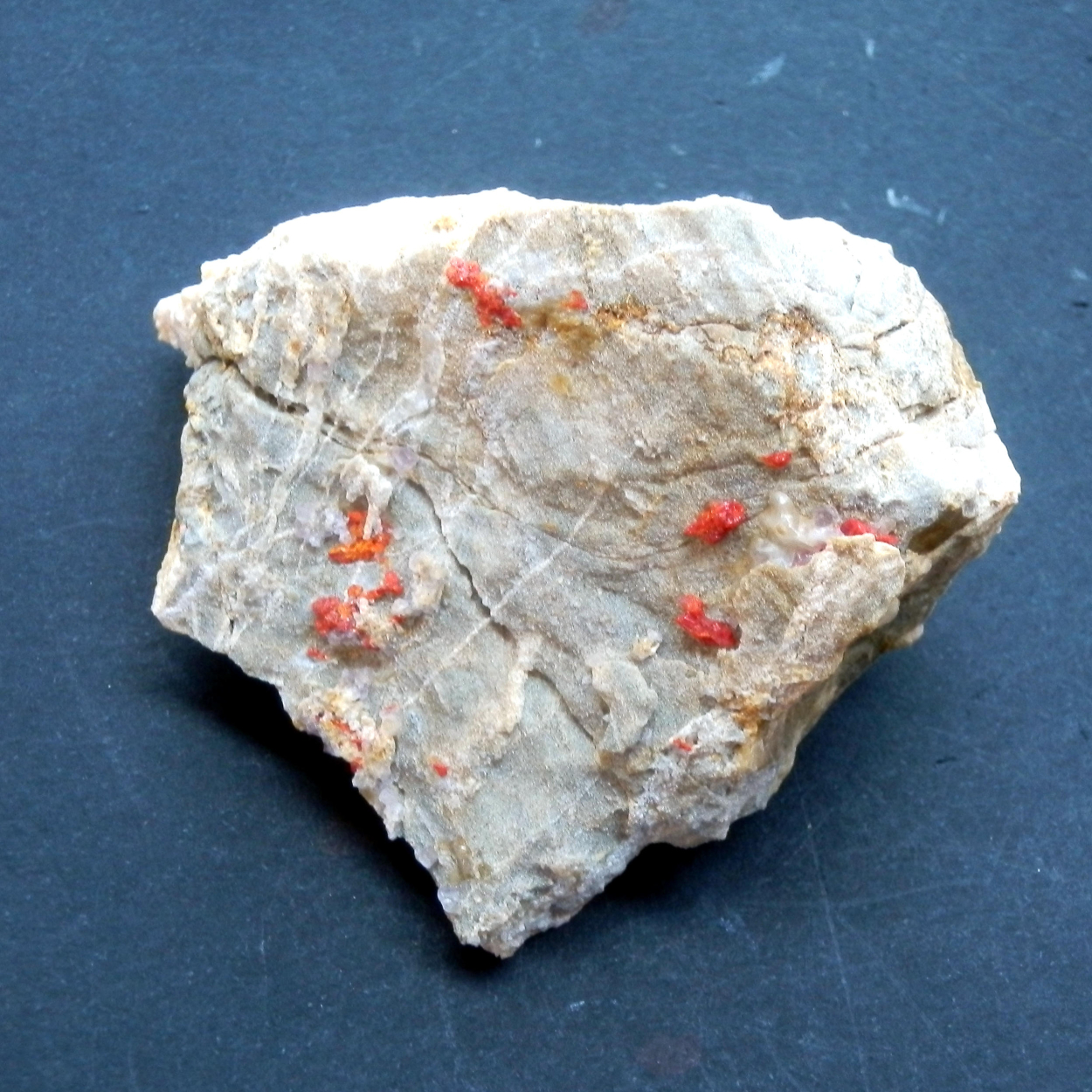 Realgar & Fluorite