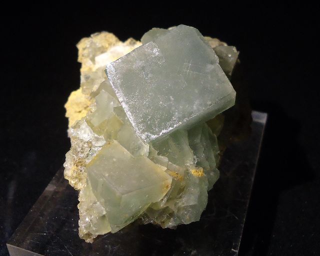 Fluorite With Baryte & Calcite