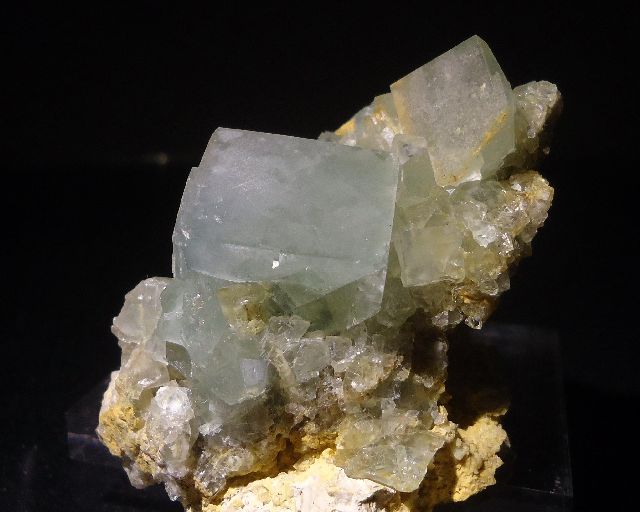 Fluorite With Baryte & Calcite