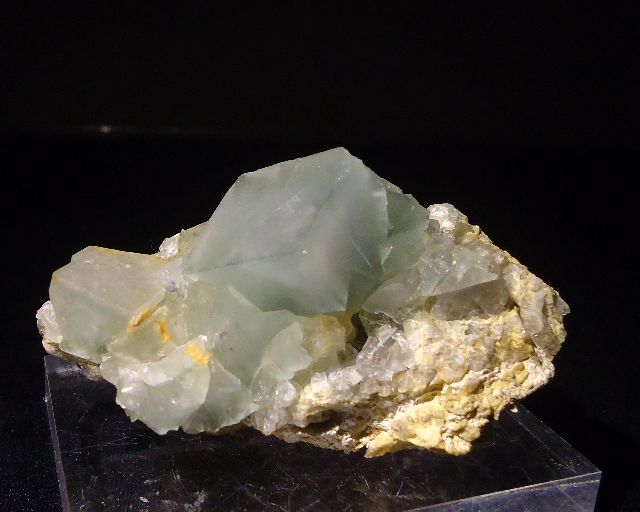 Fluorite With Baryte & Calcite