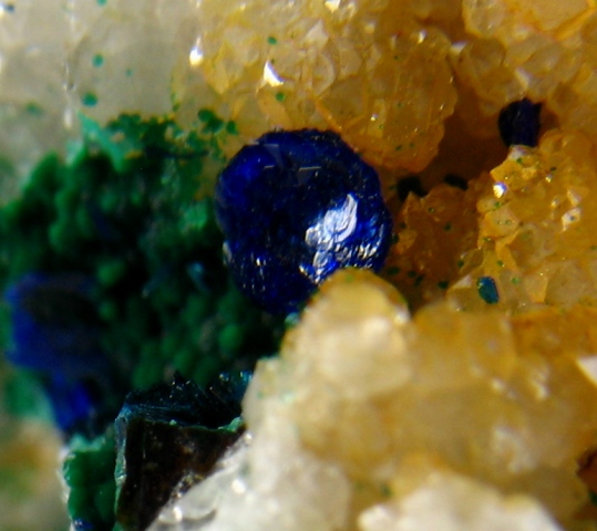 Clinoclase & Azurite