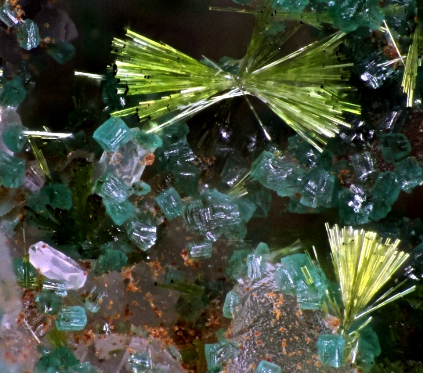 Agardite-(Ce) & Cornwallite