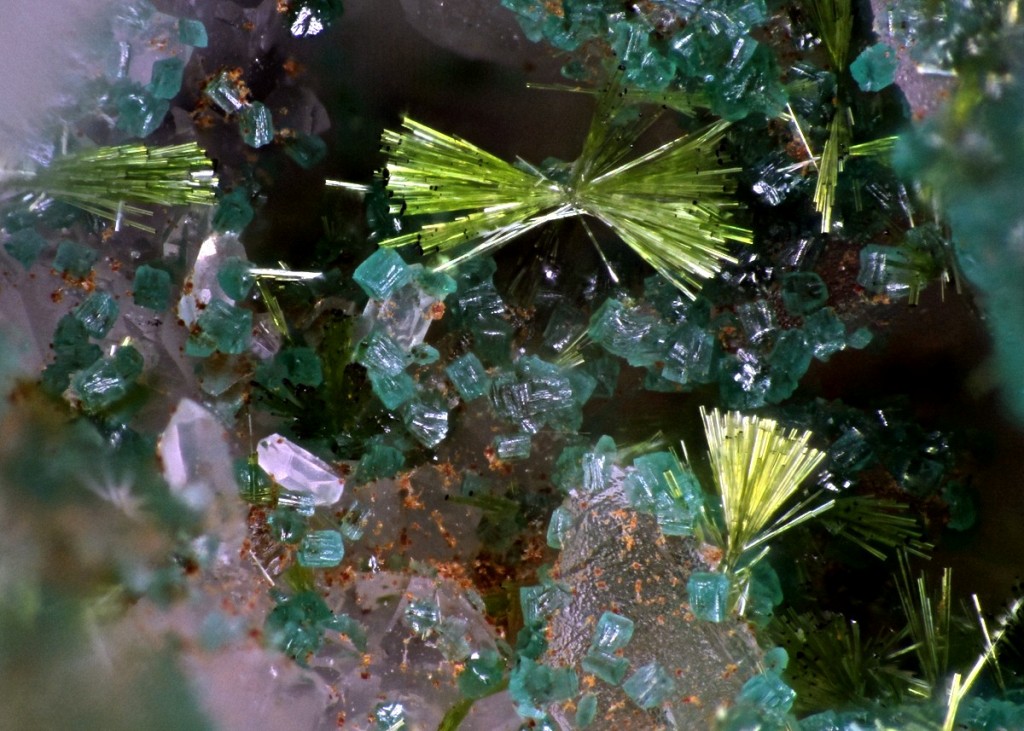 Agardite-(Ce) & Cornwallite