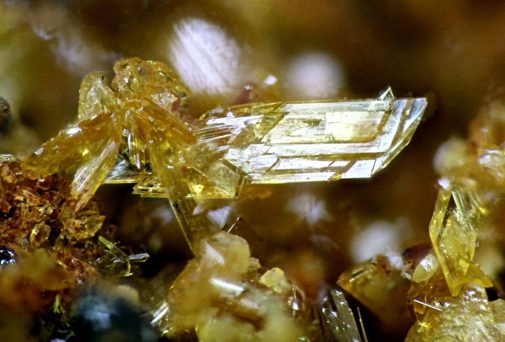 Stewartite Laueite Pseudolaueite & Strunzite